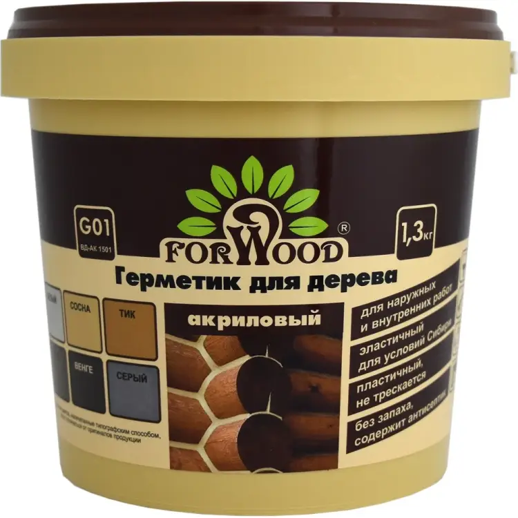 Герметик для дерева Forwood ВДАК-1501 141276