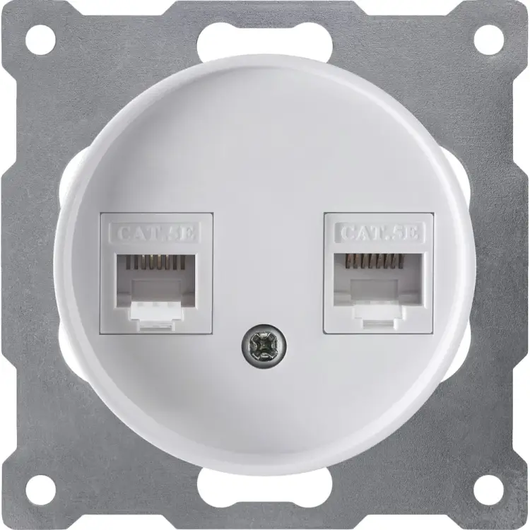 Двойная компьютерная розетка OneKeyElectro 2172772