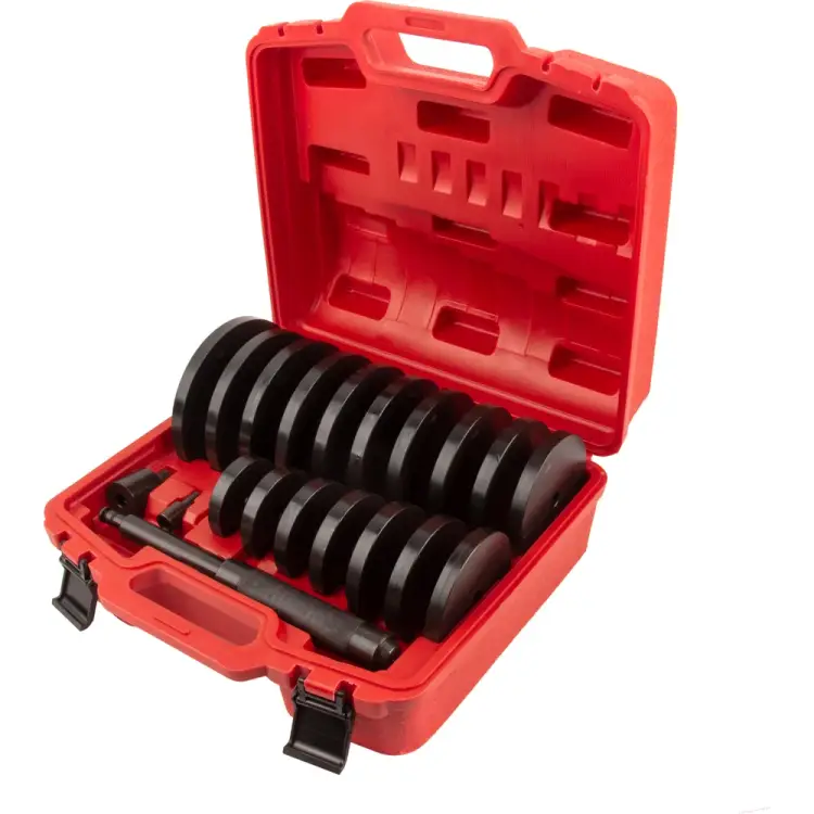 Набор оправок для выпрессовки/запрессовки подшипников и РМИ WIEDERKRAFT WDK-214900