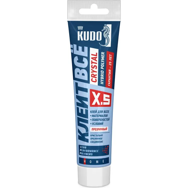 Клей KUDO КЛЕИТ ВСе CRYSTAL KXT-5T