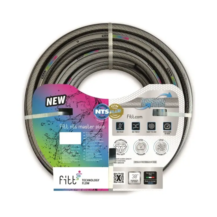 Пищевой противоскручивающийся шланг FITT MASTER PLUS MASTER PLUS 3/4" 50m Пищевой противоскручивающийся шланг FITT MASTER PLUS MASTER PLUS 3/4" 50m