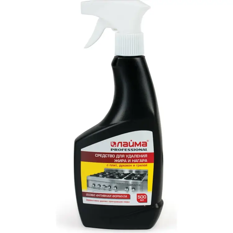 Средство для чистки плит, духовок, грилей от жира/нагара LAIMA АНТИЖИР 601613
