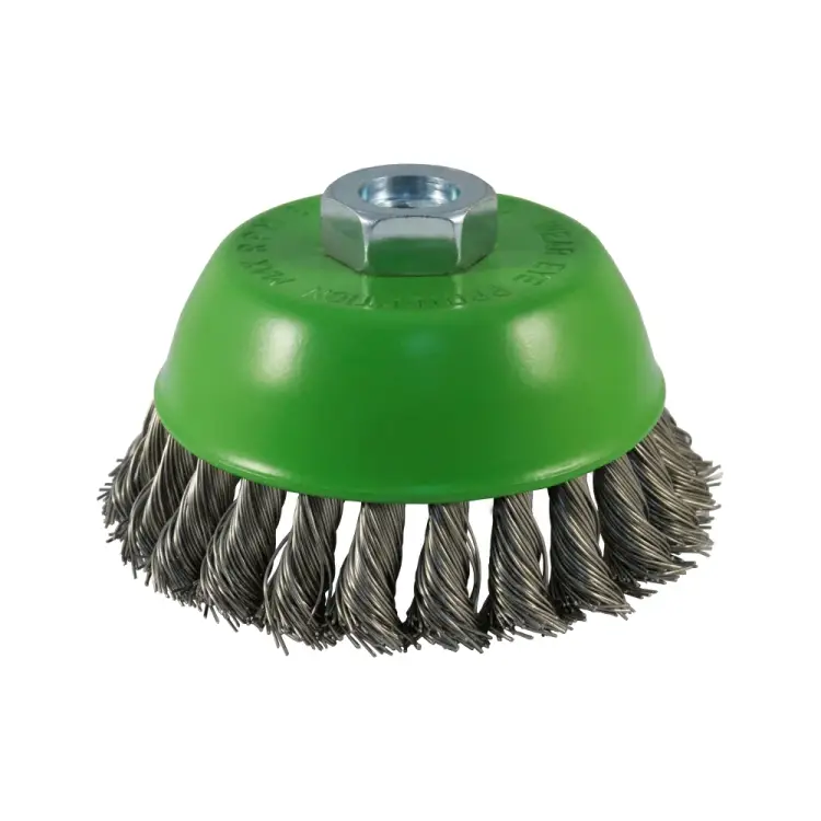 Чашечная жгутовая щетка для УШМ D.BOR INOX Standard D02-IS-065-M14-050