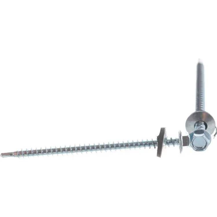 Кровельный оцинкованный саморез Саморезик 4,8х80 (100 шт.) SKZ-4,8х80-100