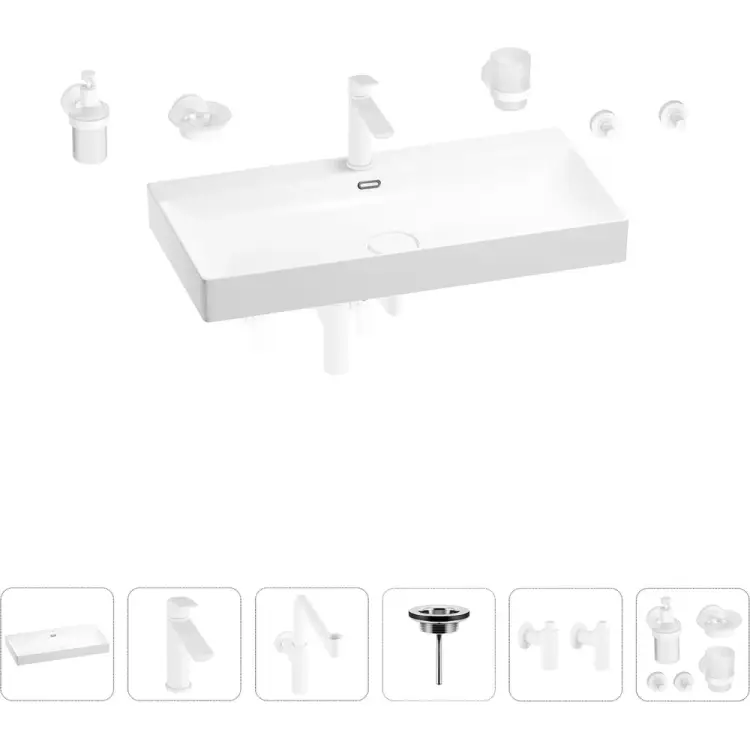 Раковина для ванной Wellsee Bromance 201007645