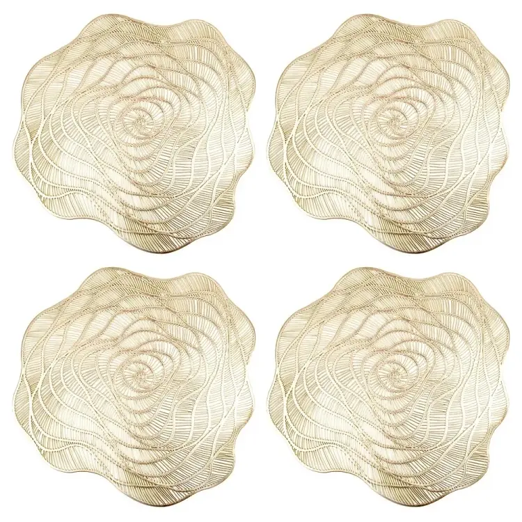 Набор сервировочных салфеток Nouvelle Золотая роза 9903301-1-Н4