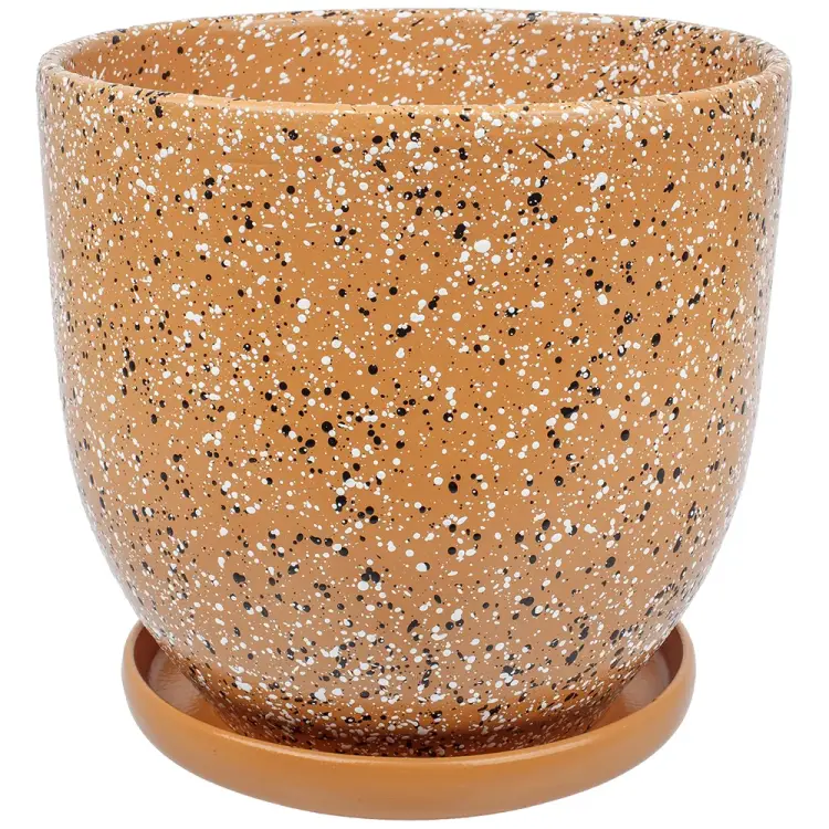 Керамический горшок Вещицы терраццо BH-92-3