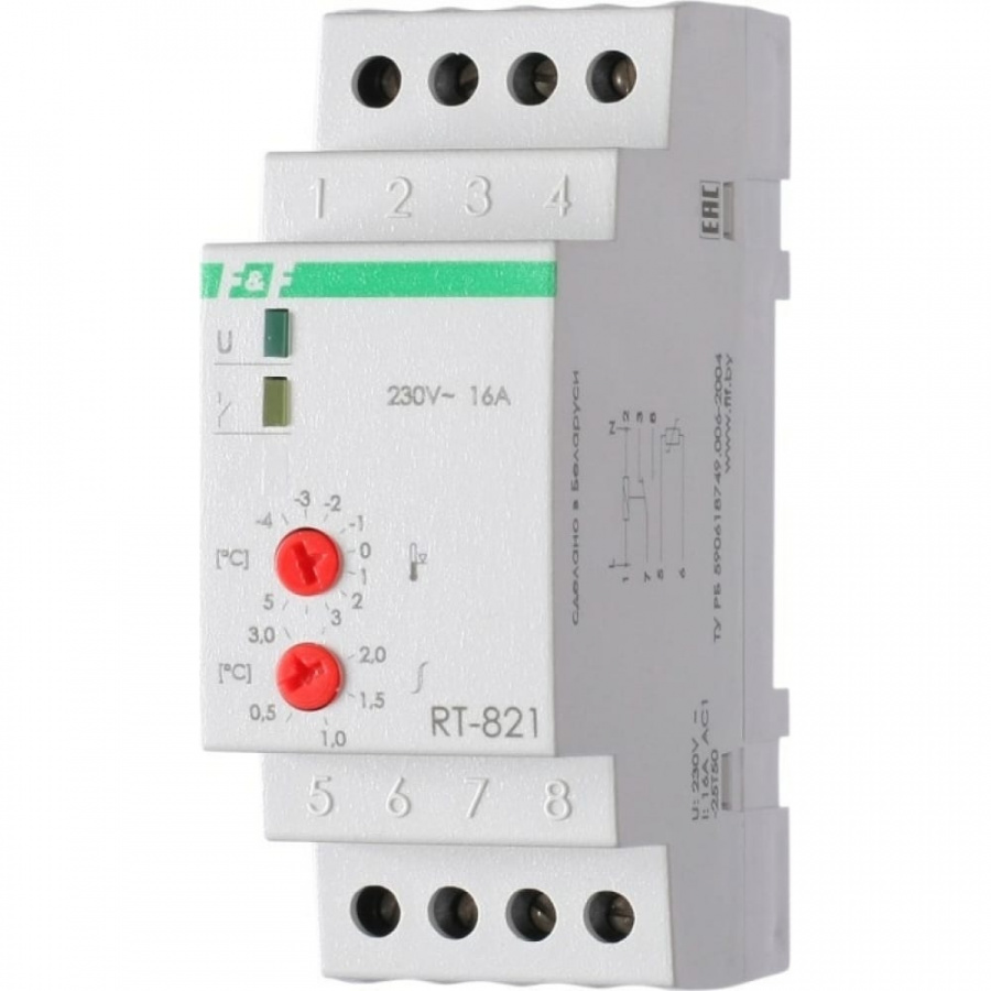 Регулятор температуры Евроавтоматика F&F RT-821