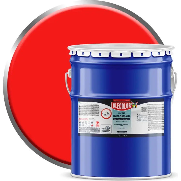 Эмаль Olecolor НЦ-132П 4100000063 Эмаль Olecolor НЦ-132П 4100000063