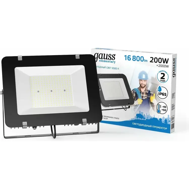 Светодиодный прожектор Gauss Elementary 691511200