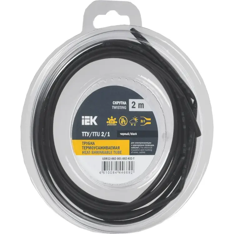Термоусадочная трубка IEK UDR12-002-001-002-K02-T