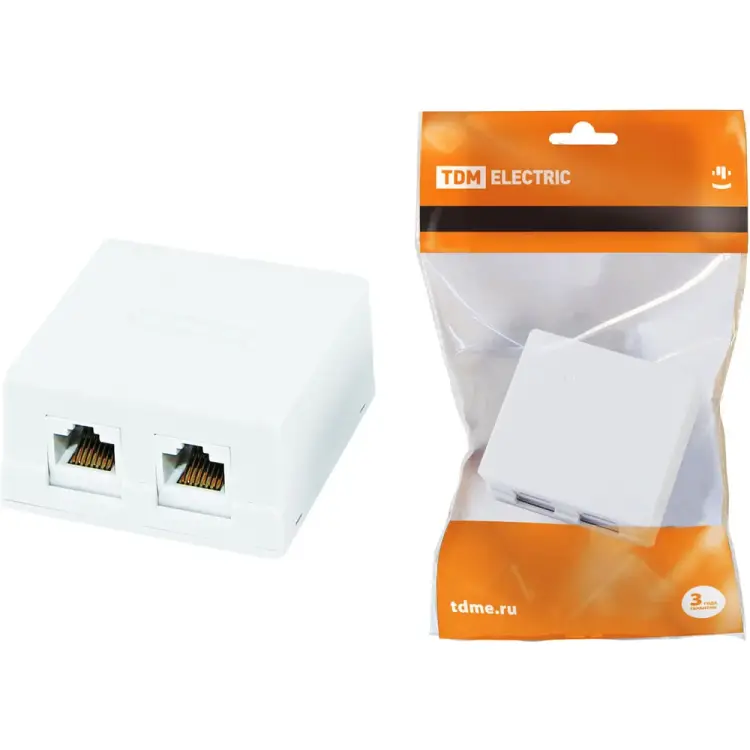 Компьютерная розетка TDM ELECTRIC SQ1809-0004