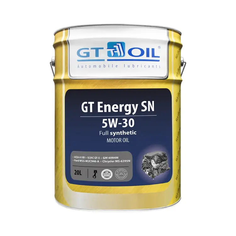 Масло GT OIL Energy SN SAE 5W30 API SN 8809059407967