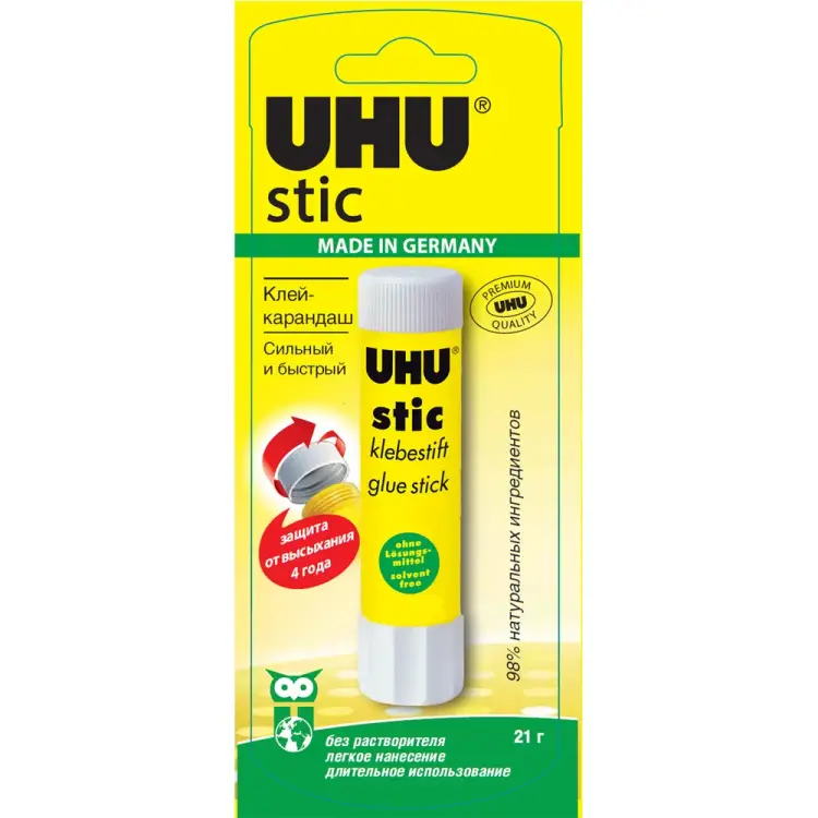 Клей-карандаш UHU 65/B