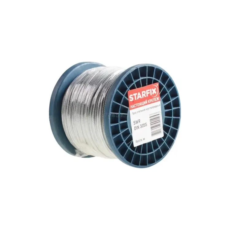 Стальной круглопрядный трос STARFIX SMP-53675-100