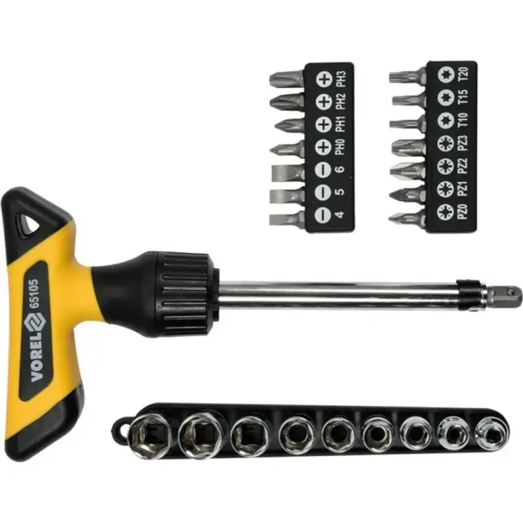 Реверсивная отвертка VOREL 65105 Реверсивная отвертка VOREL 65105