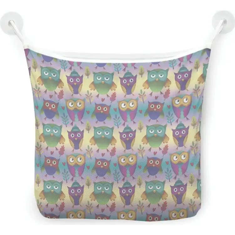 Настенная сетка-органайзер для ванной для игрушек JOYARTY Собрание сов tgb_378652