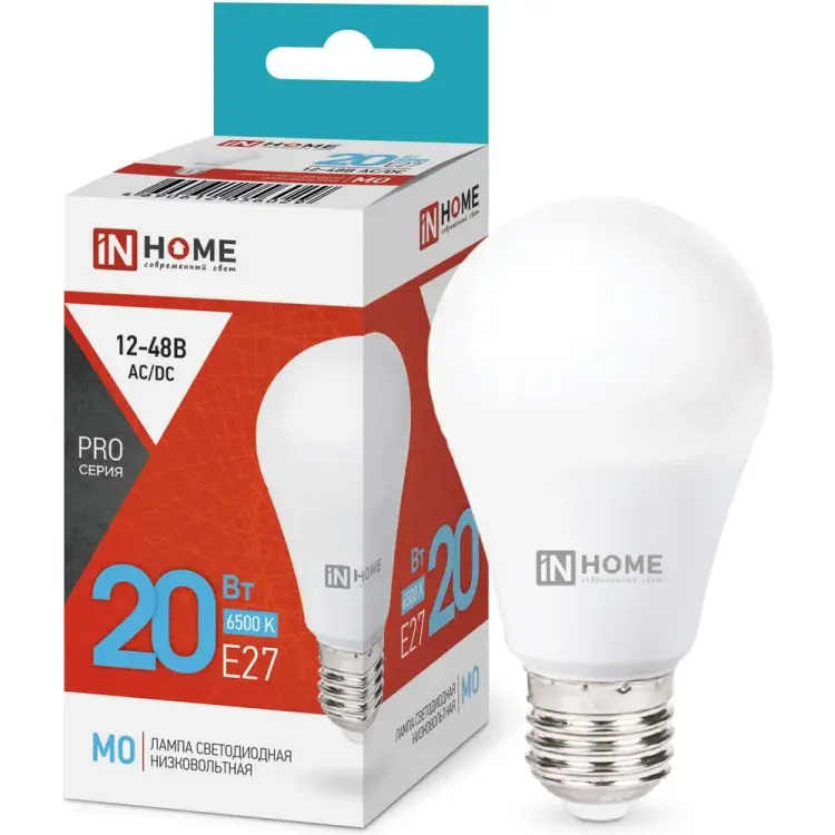Низковольтная светодиодная лампа IN HOME LED-MO-PRO 4690612056029 Низковольтная светодиодная лампа IN HOME LED-MO-PRO 4690612056029