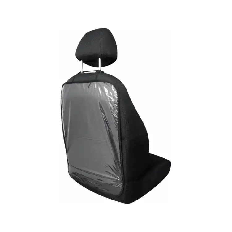 Защитная накидка на спинку для переднего кресла автомобиля DEFLY прозрачная NS-PVC