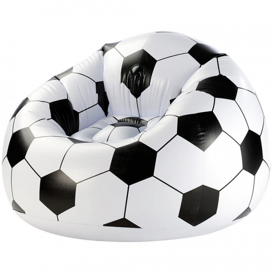 Надувное кресло BestWay Футбольный мяч Beanless Soccer Ball Chair