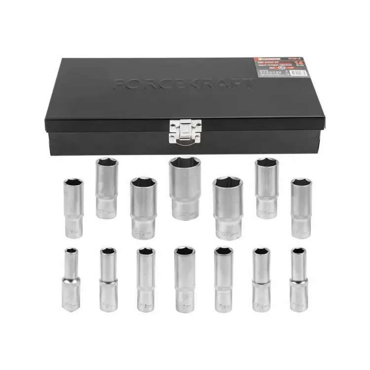 Набор головок глубоких Forcekraft FK-4143-5(58115)