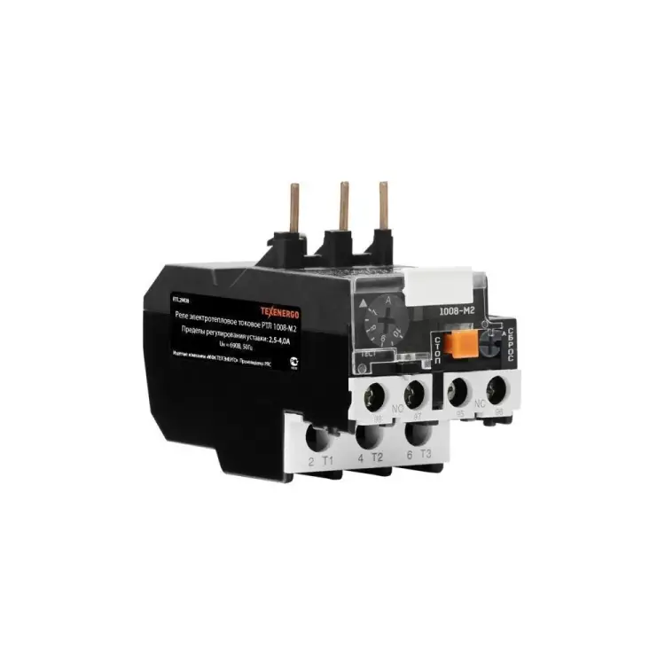 Тепловое реле перегрузки Texenergo РТЛ 1008-М2 RTL2M08