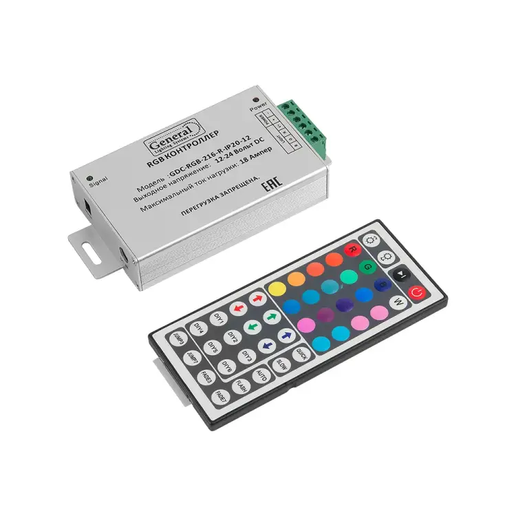 Контроллер General Lighting Systems RGB GDC-RGB-216-R-IP20-12 511701