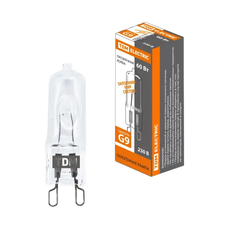 Капсульная галогенная лампа TDM ELECTRIC JCD SQ0341-0058