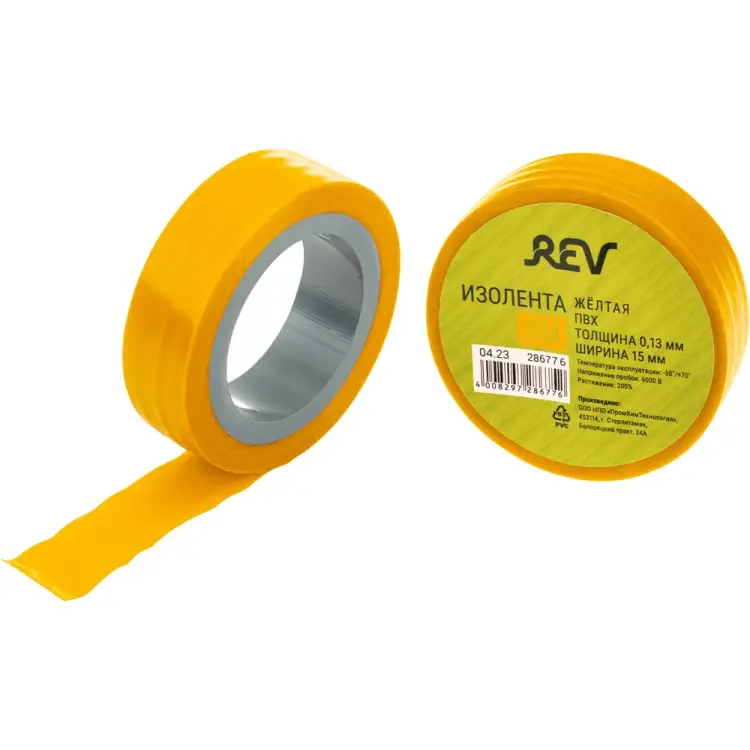 Изолента пвх REV 28677 6