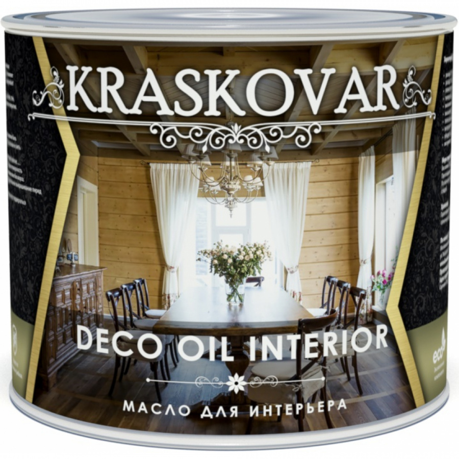 Масло для интерьера Kraskovar Deco Oil Interior