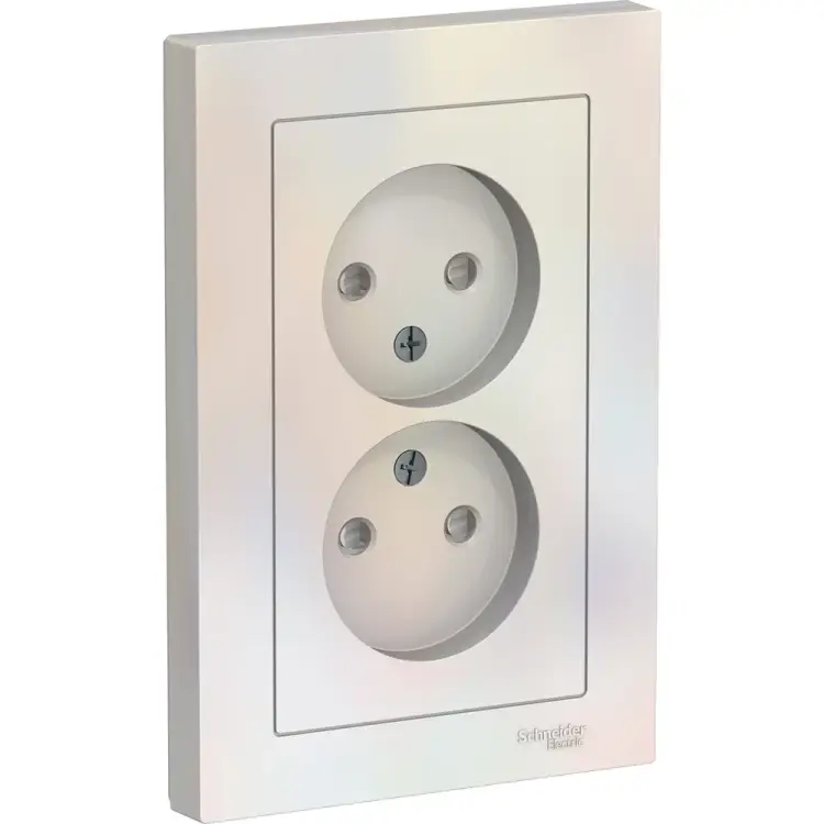 Двойная розетка Systeme Electric AtlasDesign ATN000422