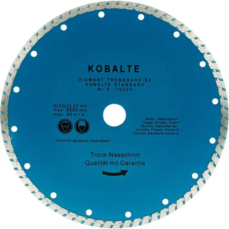 Диск алмазный TORGWIN Kobalt TGS S75400 Диск алмазный TORGWIN Kobalt TGS S75400