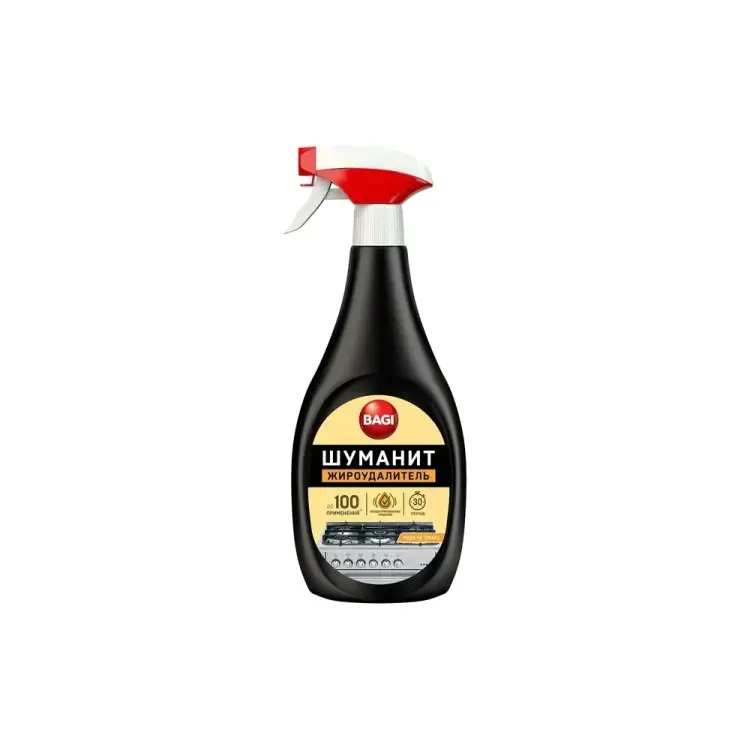 Концентрированный жироудалитель от стойких и пригоревших загрязнений с плит Bagi Шуманит 1015024130