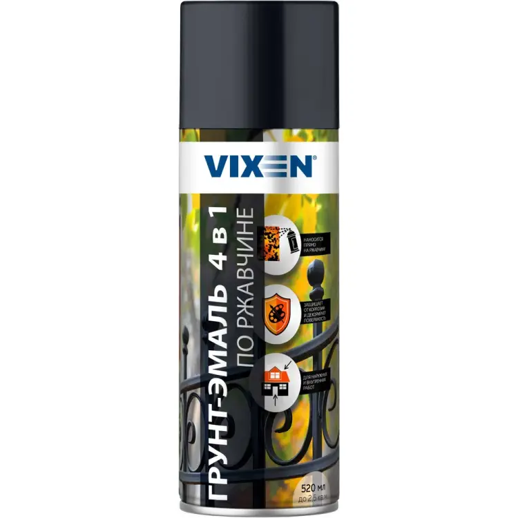 Грунт-эмаль по ржавчине Vixen VX517024 Грунт-эмаль по ржавчине Vixen VX517024