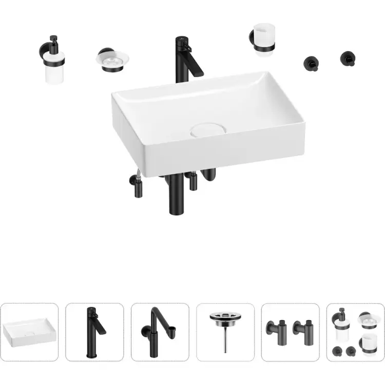 Раковина для ванной Wellsee Pure BY 201006437