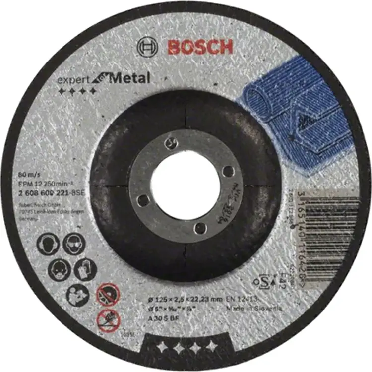Отрезной диск по металлу Bosch 2.608.600.221 Отрезной диск по металлу Bosch 2.608.600.221