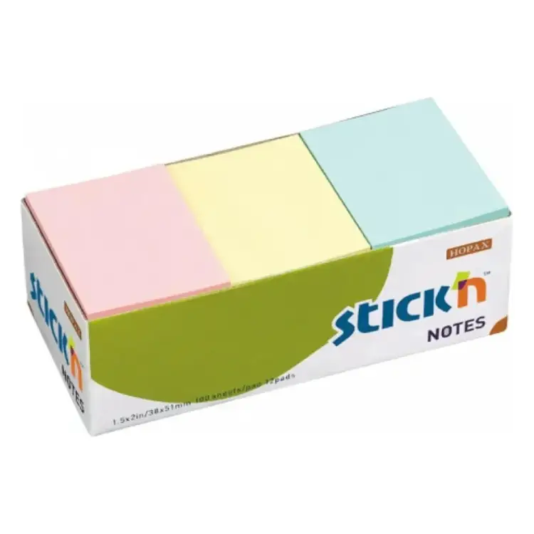 Самоклеящийся бумажный блок STICK`N 21004 822584