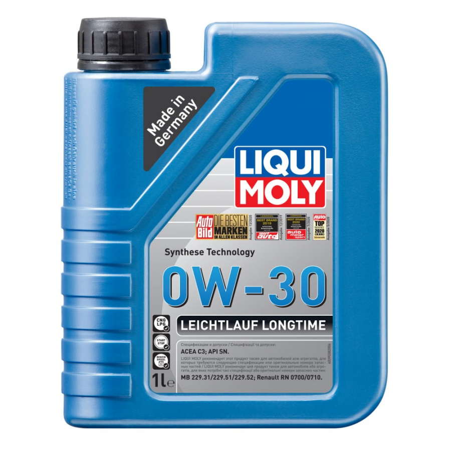 НС-синтетическое моторное масло LIQUI MOLY Leichtlauf Longtime 0W-30
