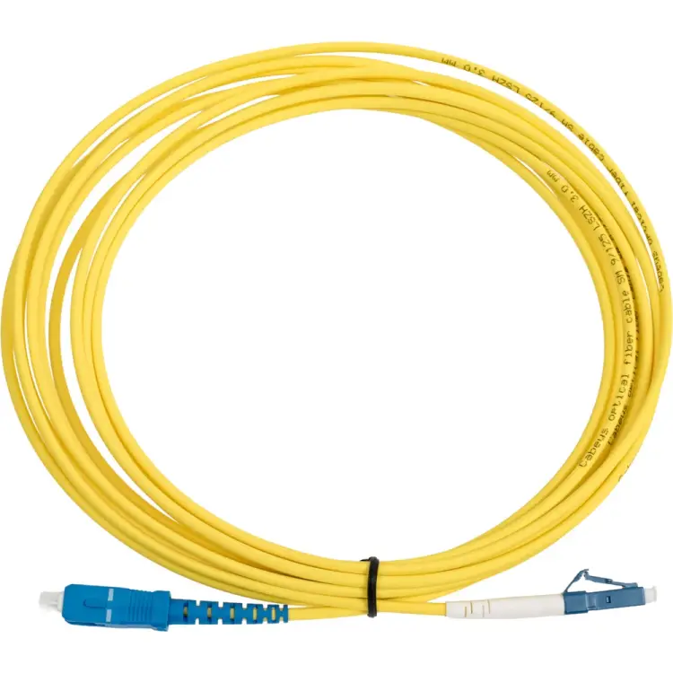 Оптический шнур Cabeus FOP(s)-9-LC-SC-5m Оптический шнур Cabeus FOP(s)-9-LC-SC-5m