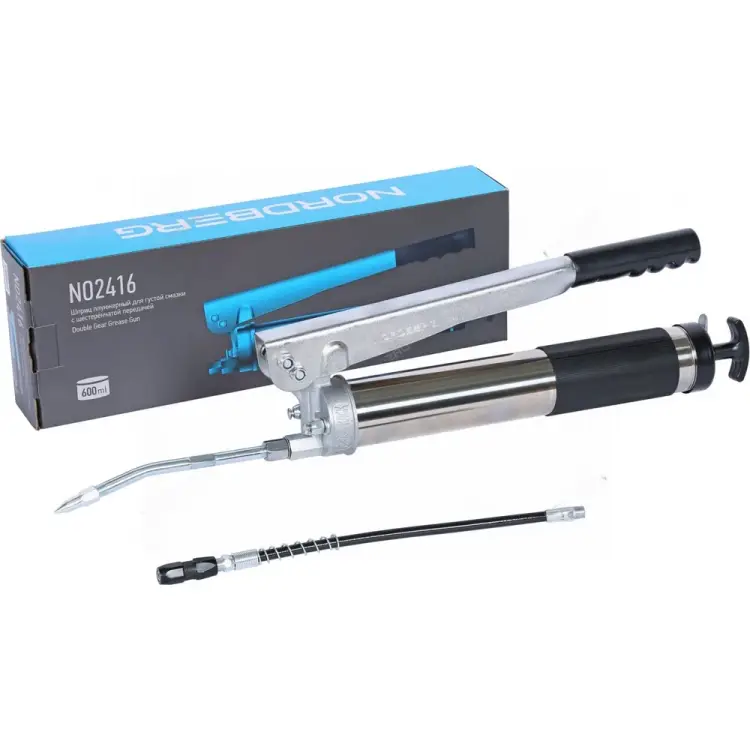Шприц плунжерный для густой смазки NORDBERG NO2416 Шприц плунжерный для густой смазки NORDBERG NO2416