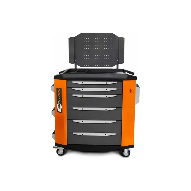 Инструментальная тележка Toollbox premium ТВР-6 RAL 2008 Инструментальная тележка Toollbox premium ТВР-6 RAL 2008