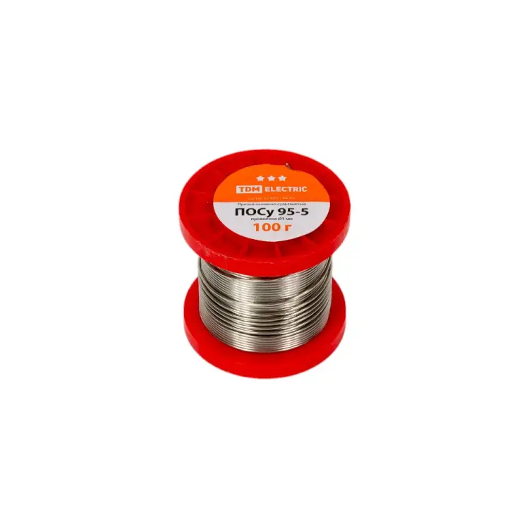 Припой TDM ELECTRIC ПОСу 95-5 серия Алмаз SQ1025-0343