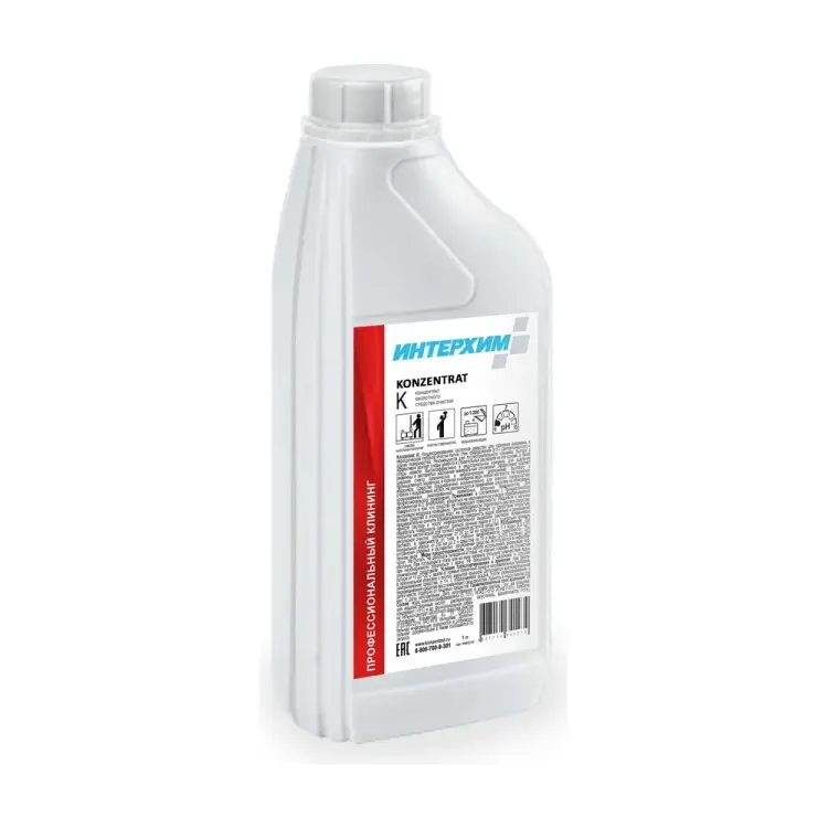 Концентрат кислотного средства очистки ИНТЕРХИМ 1 л kn02310