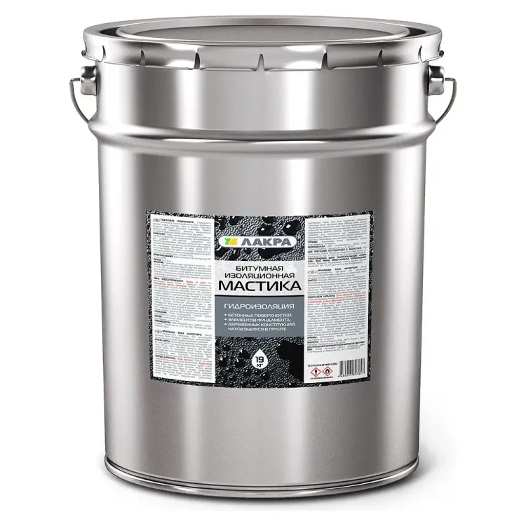 Битумная изоляционная мастика ЛАКРА Лк-00005322