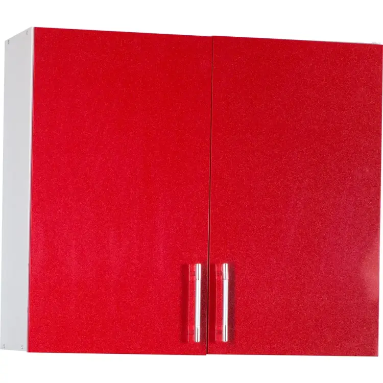 Шкаф для посуды SANTREK 80 красный металлик фасад МДФ 47980
