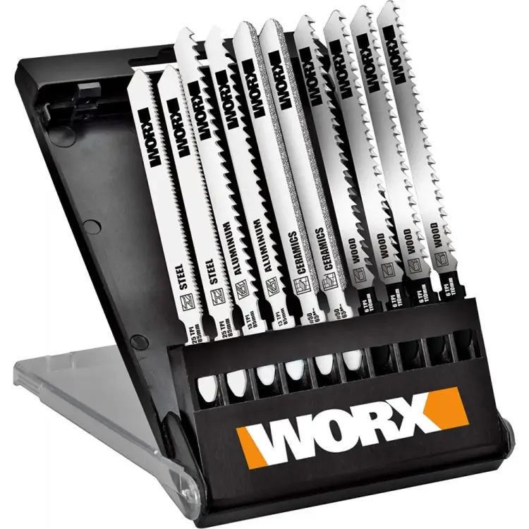 Набор пилок для лобзика WORX WA8106 Набор пилок для лобзика WORX WA8106