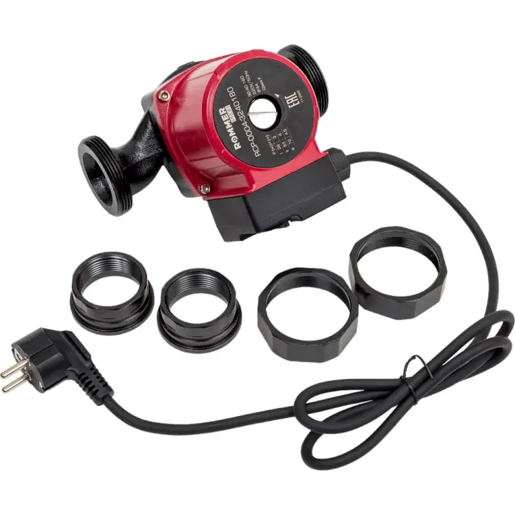 Циркуляционный насос ROMMER profi 32/40-180 RG0091N6E5P3UI Циркуляционный насос ROMMER profi 32/40-180 RG0091N6E5P3UI