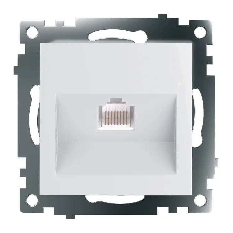 Одноместная компьютерная розетка STEKKER GLS00-7107-01 Катрин 39305