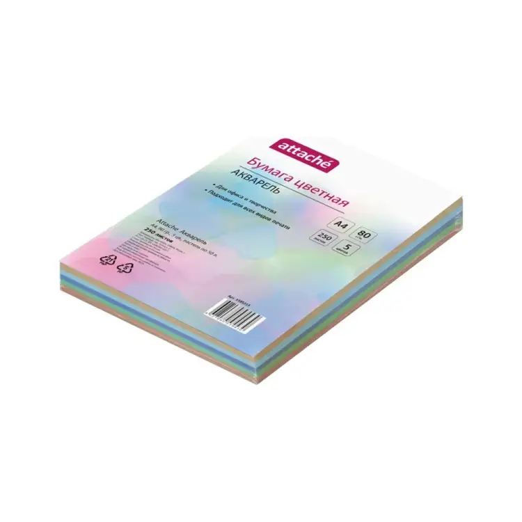 Цветная бумага Attache Акварель 1585213