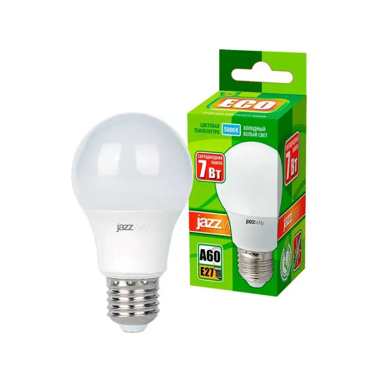 Лампа Jazzway PLED-ECO-A60 1033192 Лампа Jazzway PLED-ECO-A60 1033192